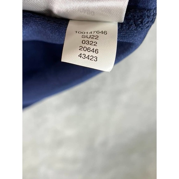 ID Ideology Men's Indigo Sea Crewneck Taped Graphic Training T-Shirt SZ L - Picture 12 of 13